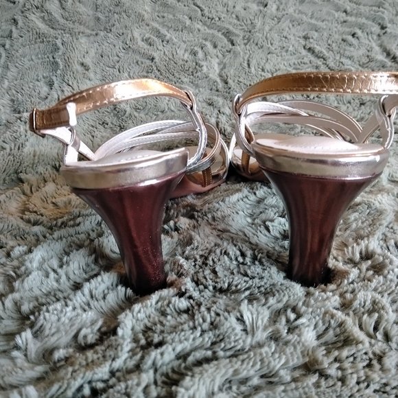 RIALTO MULTI TONE SANDALS SZ 6.5 - Picture 4 of 6